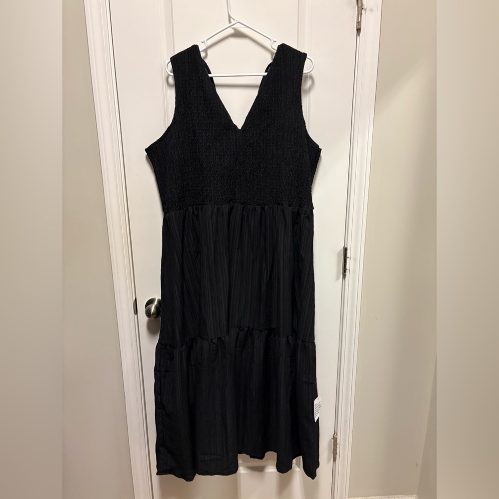 ASOS Curve Black Maxi Dress